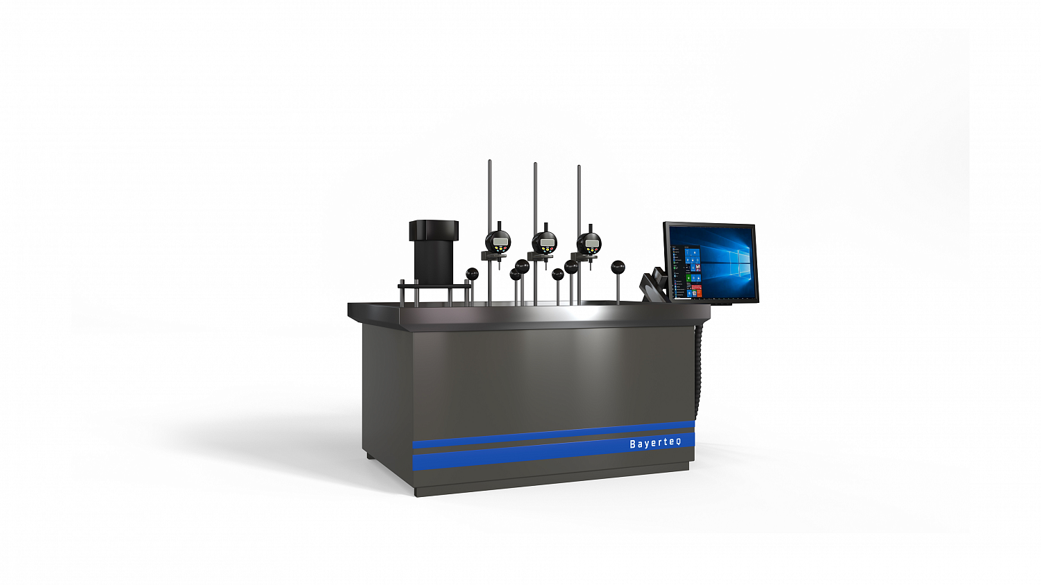 Установка для определения деформационной теплостойкости и температуры размягчения по Вика (B3030)