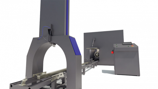 Установка для проведения испытаний на стойкость к быстрому распространению трещин (БРТ)